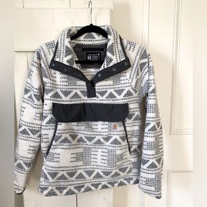 Carhartt Relaxed Fit Fleece Quarter-Snap Pullover for Ladies